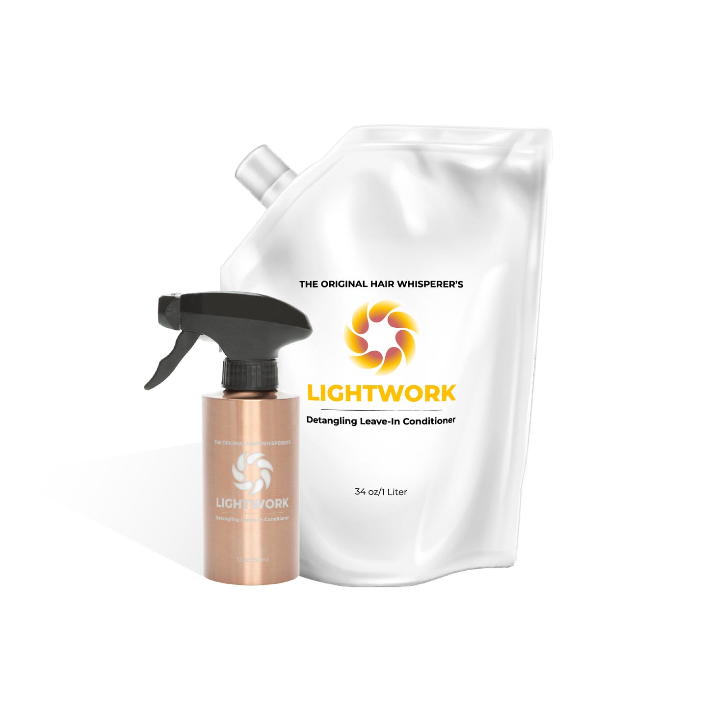 LightWork Detangling Leave-in Conditioner  + 1 Liter Refill