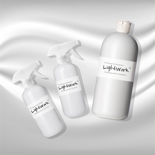 Lightwork™ Natural Coil Softener Family Pack (Two 12 oz Bottles + 32 oz Refill)