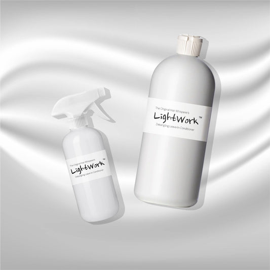 Lightwork™ Natural Coil Softener  12 oz + 32 oz Refill